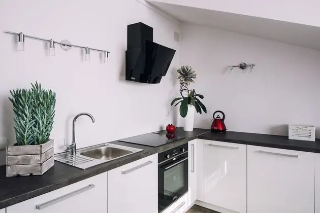 Design Apart Daire, 1 Yatak Odası, Küçük Mutfak