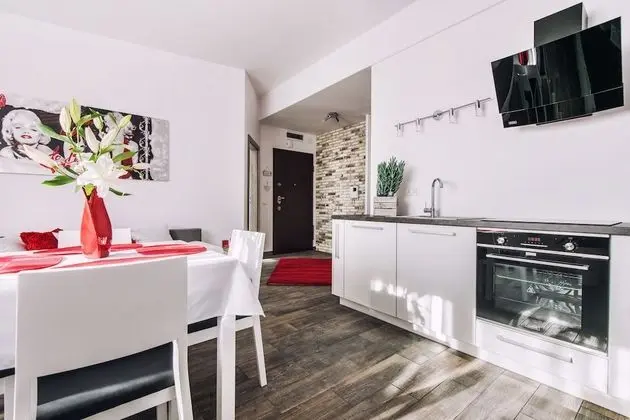 Design Apart Daire, 1 Yatak Odası, Küçük Mutfak