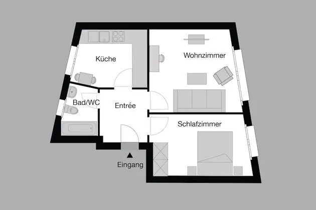 1-Bedroom Apartment
