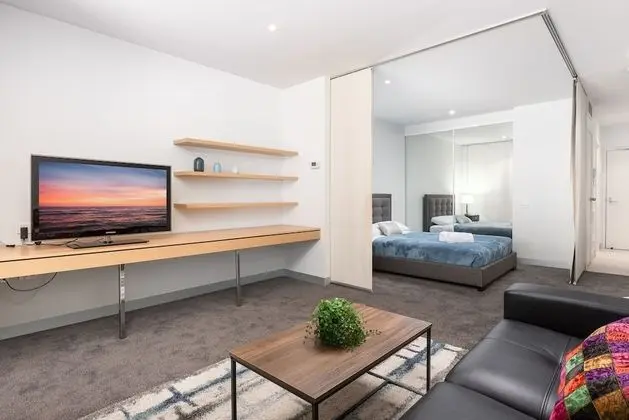 Deluxe Apart Daire, 1 Büyük (Queen) Boy Yatak ve Çekyat, Şehir Manzaralı