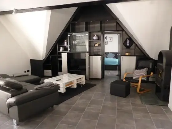 Deluxe Apart Daire, 2 Yatak Odası, Sigara İçilmez, Mutfak (Split Level)