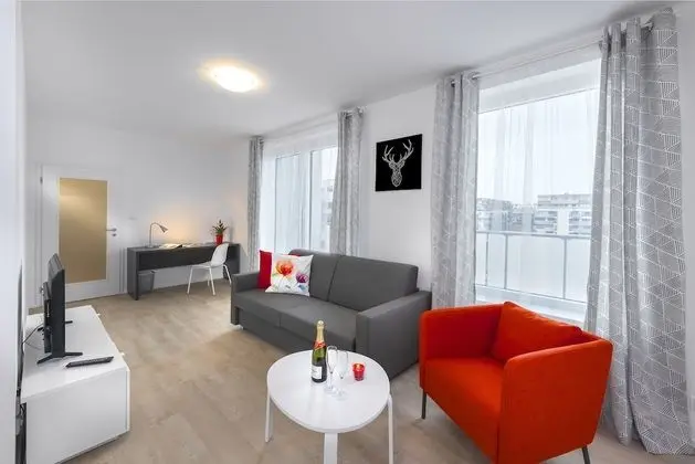 Exclusive Apart Daire, 1 Yatak Odası, Balkon, Şehir Manzaralı
