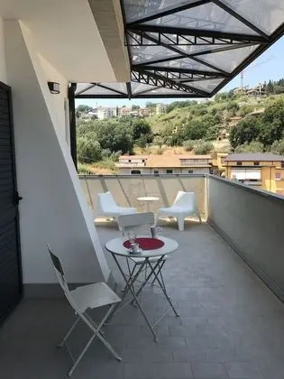 Panoramic Tek Büyük Yataklı Oda, Teras