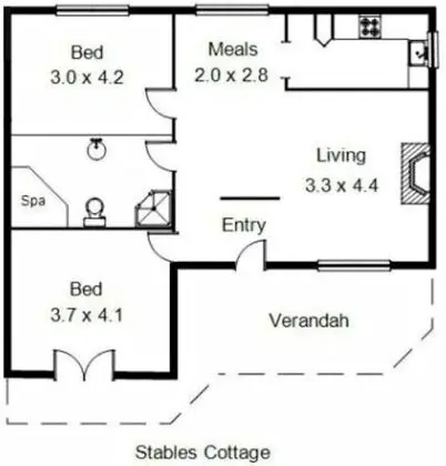 Deluxe Kır Evi, 2 Büyük (Queen) Boy Yatak, Bahçe Manzaralı