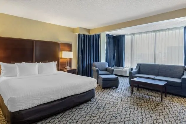 Suite, 1 King Bed, Accessible with Roll-in Shower, Non Smoking