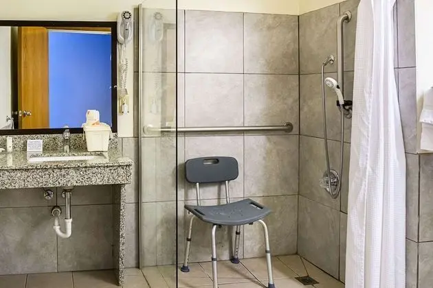 Oda, 1 Büyük (Queen) Boy Yatak, Engellilere Uygun, Sigara İçilmez (Roll-In Shower)
