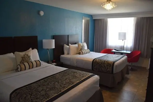 Standard Room, 2 Double Beds, Non Smoking, Pool Side