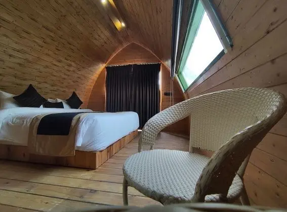 Standard Tek Büyük Yataklı Oda (wooden hut)