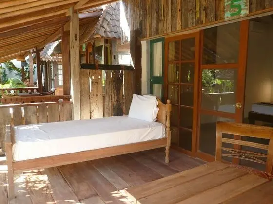 Deluxe Bungalov, Bahçe Manzaralı