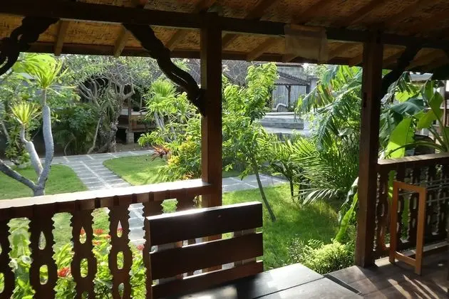 Deluxe Bungalov, Bahçe Manzaralı