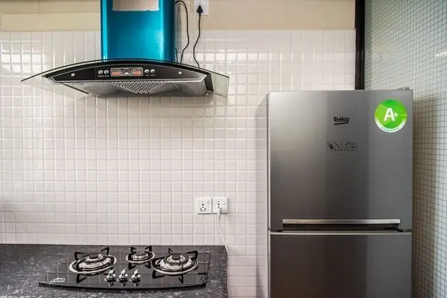 Deluxe Üç Kişilik Oda, 3 Yatak Odası, Küçük Mutfak, Şehir Manzaralı