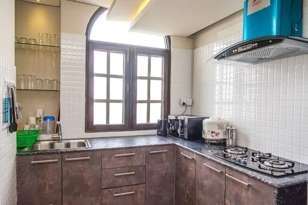 Deluxe Üç Kişilik Oda, 3 Yatak Odası, Küçük Mutfak, Şehir Manzaralı