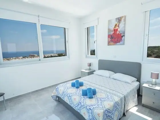 Villa, 4 Yatak Odası, Balkon