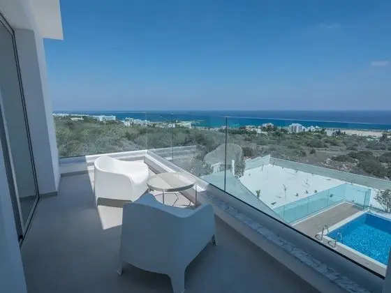 Villa, 4 Yatak Odası, Balkon