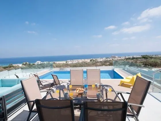 Villa, 4 Yatak Odası, Balkon