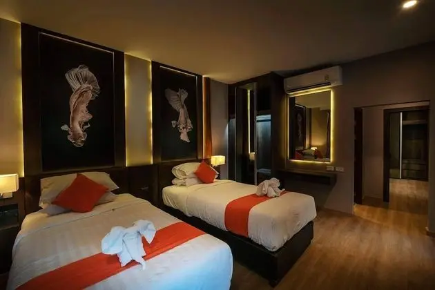 Deluxe Tek Büyük veya İki Ayrı Yataklı Oda