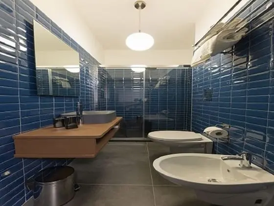Comfort Tek Büyük veya İki Ayrı Yataklı Oda, Özel Banyo, Bahçe Manzaralı (Partenope)