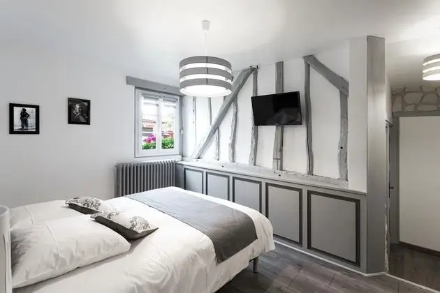 Tek Büyük Yataklı Oda, Bahçe Manzaralı ( Chambre Rez De Chaussee)