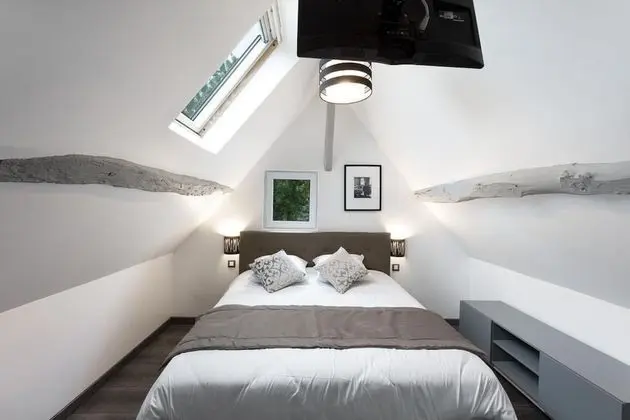 Tek Büyük Yataklı Oda (Chambre  Sous Comble)