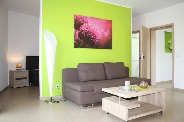 Junior Apart Daire, 1 En Büyük (King) Boy Yatak ve Çekyat, Sigara İçilmez, Banyolu/Duşlu