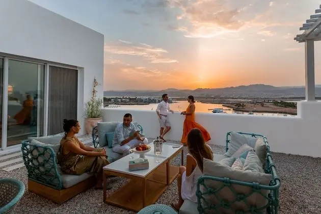 Dubleks, 1 Yatak Odası, Marina Manzaralı (Residence)