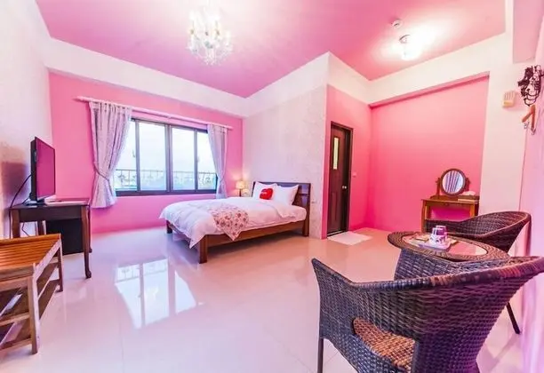 Romantic Tek Büyük Yataklı Oda, 1 Çift Kişilik Yatak