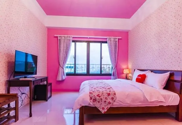 Romantic Tek Büyük Yataklı Oda, 1 Çift Kişilik Yatak
