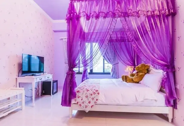 Romantic Tek Büyük Yataklı Oda, 1 Çift Kişilik Yatak