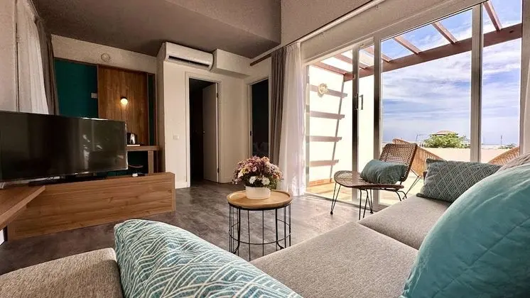 Bungalov, 1 Yatak Odası, Deniz Manzaralı (3 adults)