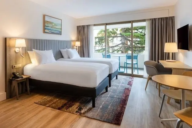 Stüdyo, 2 Tek Kişilik Yatak, Balkon