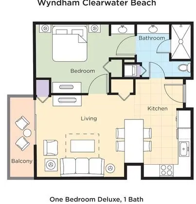 Basic Süit, 1 Yatak Odası