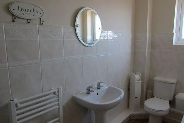 Family Ev, Özel Banyo, Deniz Manzaralı (Clystiau'r Mor)
