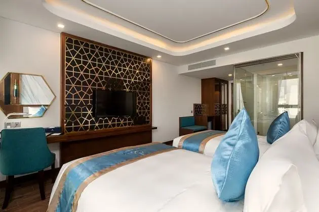 Deluxe İki Ayrı Yataklı Oda, Kısmi Deniz Manzaralı