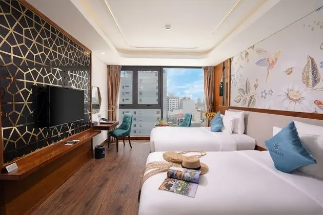 Deluxe İki Ayrı Yataklı Oda, Kısmi Deniz Manzaralı