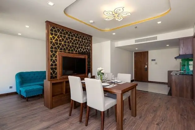 Family Apart Daire, 1 Yatak Odası, Sigara İçilmez, Kısmi Deniz Manzarası (CN)