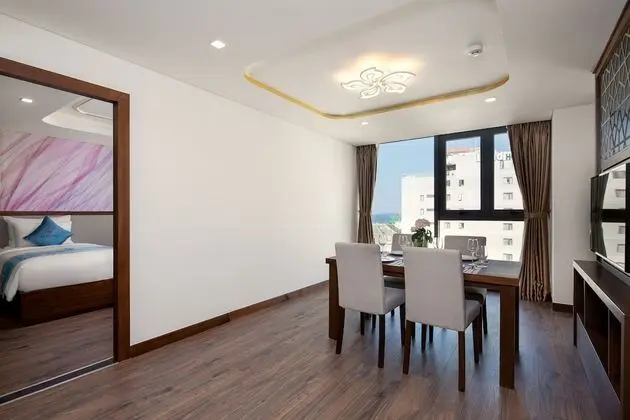 Family Apart Daire, 1 Yatak Odası, Sigara İçilmez, Kısmi Deniz Manzarası (CN)