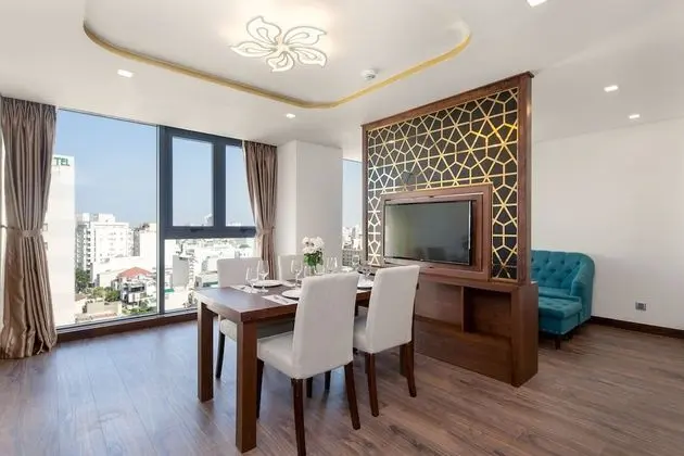 Family Apart Daire, 1 Yatak Odası, Sigara İçilmez, Kısmi Deniz Manzarası (CN)
