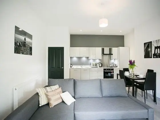 Luxury Apart Daire, Özel Banyo (2 Bed Sleeps 6)