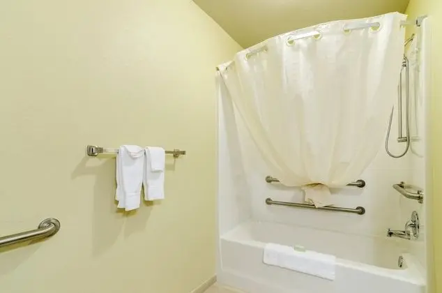 Oda, 1 En Büyük (King) Boy Yatak, Engellilere Uygun (Tub and Bench Seat)