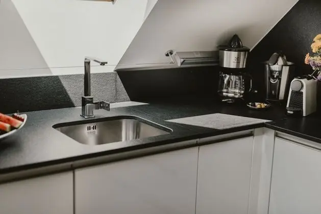 Deluxe Apart Daire, Teras