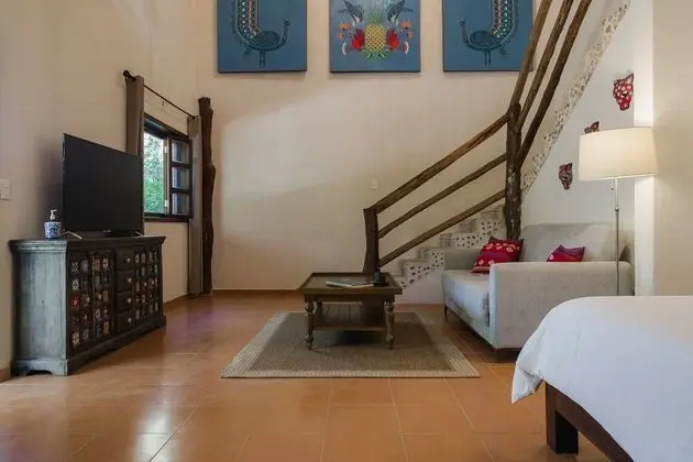 Deluxe Bungalov, 2 Yatak Odası, Bahçe Manzaralı