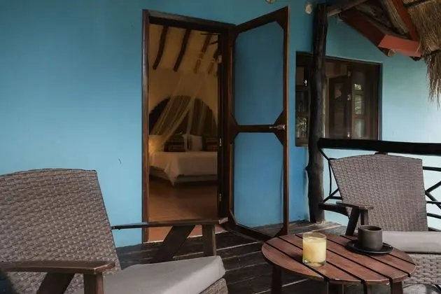 Deluxe Bungalov, 2 Yatak Odası, Bahçe Manzaralı