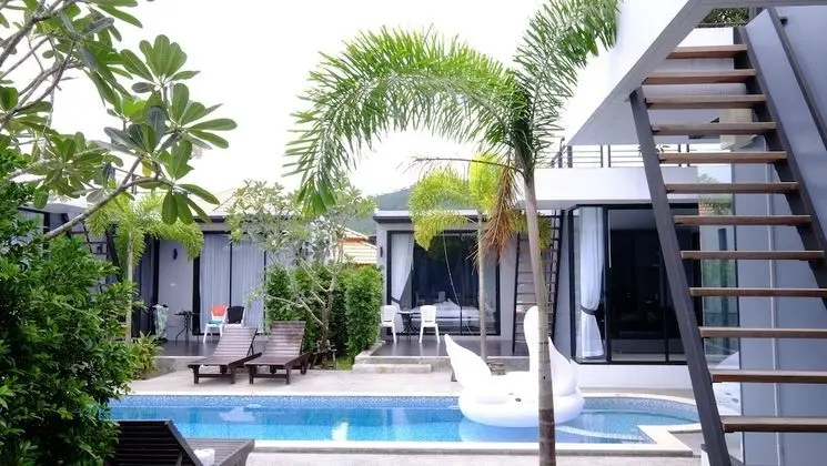 Deluxe Villa, 2 Yatak Odası, Bahçe Manzaralı