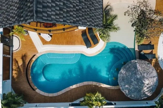 Luxury Villa, 4 Yatak Odası, Havuz Manzaralı, Havuz Kenarı