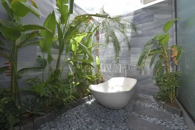Luxury Villa, 1 En Büyük (King) Boy Yatak, Bahçe Manzaralı