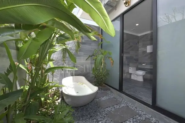 Luxury Villa, 1 En Büyük (King) Boy Yatak, Bahçe Manzaralı