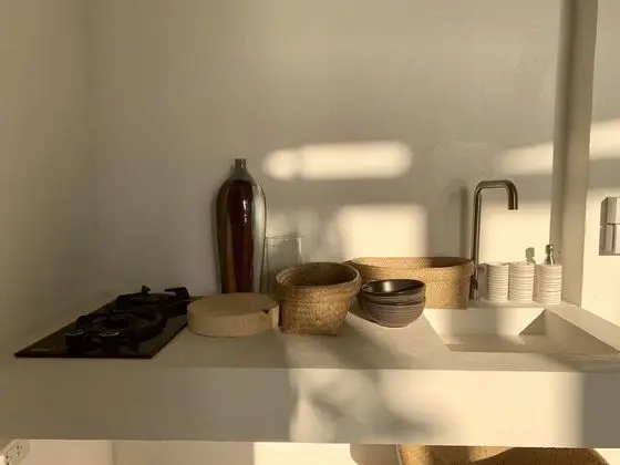 Design Tek Kişilik Oda, 1 Yatak Odası, Küçük Mutfak, Plaj Kenarı