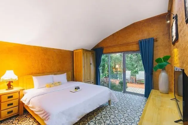 Deluxe Bungalov, Bahçe Manzaralı