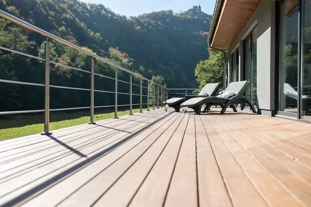 villa with double rain-shower and bubble-bath