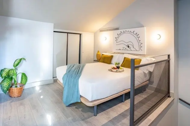 Deluxe Dubleks, 1 Yatak Odası, Teras, Şehir Manzaralı